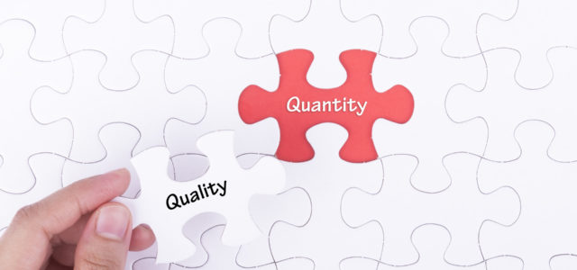 Featured Image for Why content is about quality over quantity