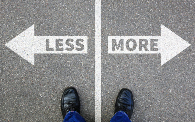 more for less economy