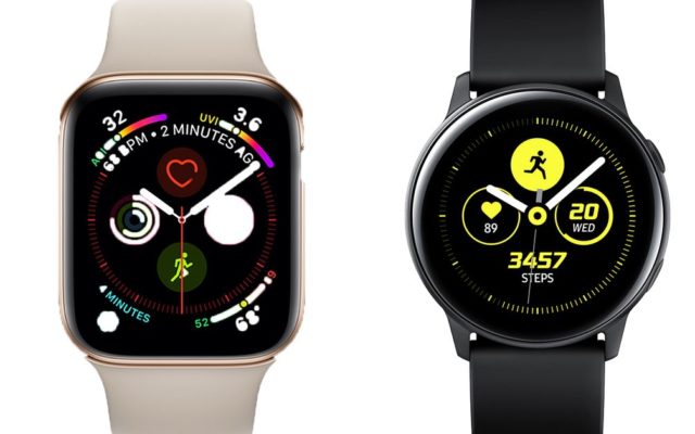 samsung galaxy watch active vs apple series 4