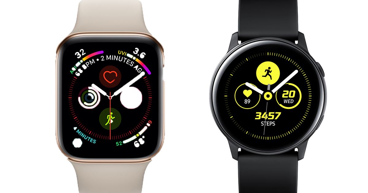 samsung watch active vs apple watch 3