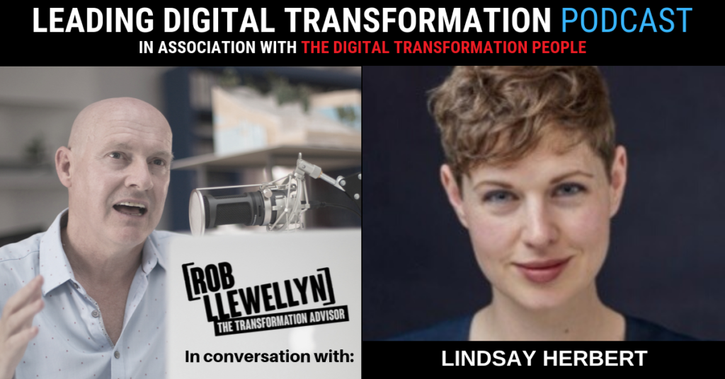 LINDSAY HERBERT Leading Digital Transformation Podcast