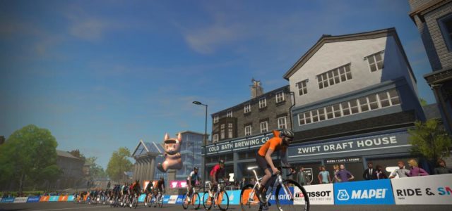 Featured Image for Zwift launches Yorkshire worlds course and steering control for further gamification of indoor training