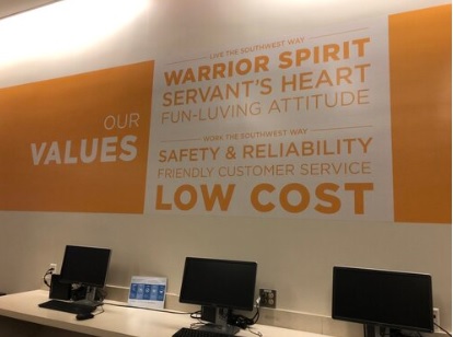 southwest airlines company culture