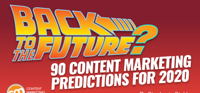 Featured Image for Back to the Future? 90 Content Marketing Predictions for 2020