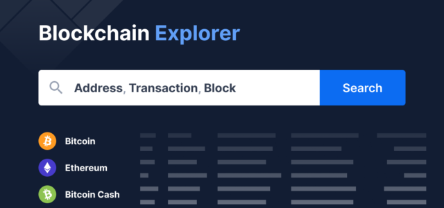 Featured Image for Blockchain Explorer-ブロックチェーンを検索