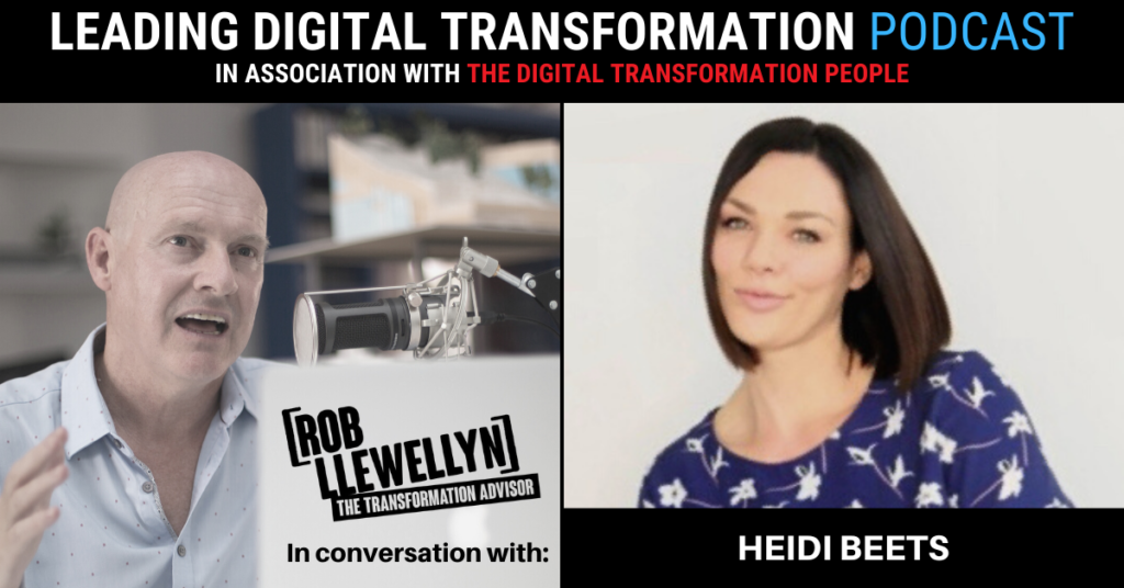 Heidi Beets Digital Transformation people podcast